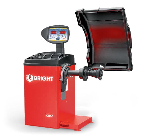 Bright tyre balancing machine