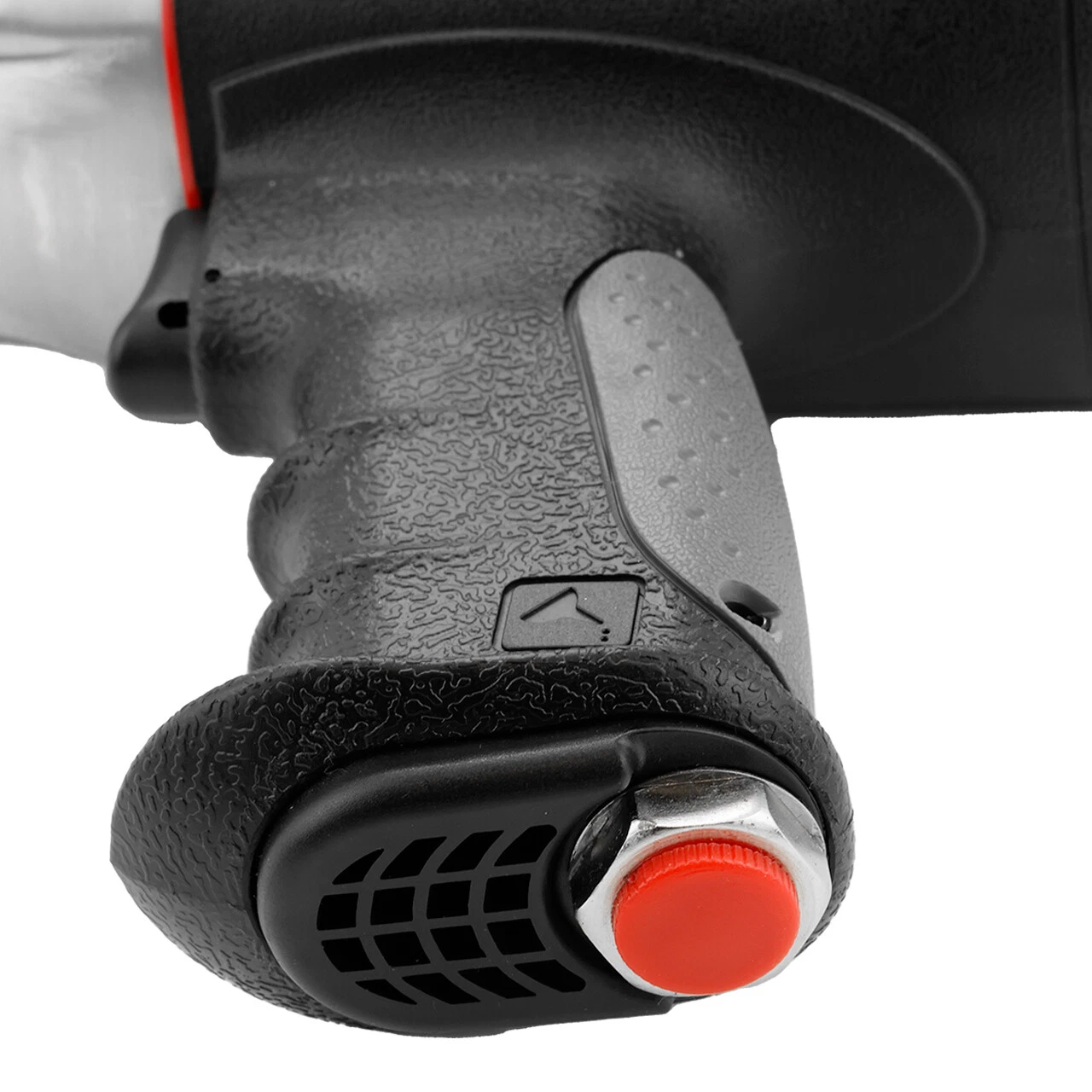 Aircat UT1600-TH-A 3/4" Drive Super Duty Composite Pistol Air Impact Wrench Aircat UT1600-TH-A impact wrench ergonomic pistol grip handle and air inlet connection